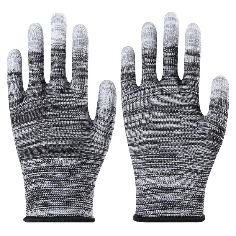 줄무늬 칠해진 손가락 [검정색]