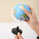 Globe students use junior and senior high school geography terrain teaching decoration children's early education 3d three-dimensional prize world map