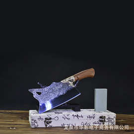 龙泉华影一件代发不锈钢菜刀厨房用刀超快锋利