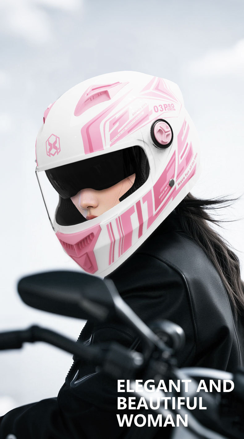Foreign trade motorcycle helmet men's winter warm locomotive battery car electric car four seasons universal safety helmet mix