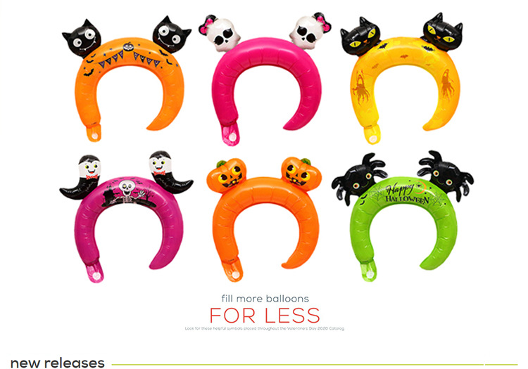 fascia per capelli costume di Halloween palloncino giocattolo costume da festival fantasma palloncino spinta regalo palloncino_voghion.com