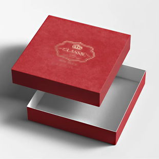 Packing box custom heaven and earth cover gift box business gift box square souvenir gift upper and lower cover carton bronzing printing