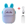 Rabbit, blue printer, D2