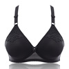 Wireless bra, comfortable breathable underwear, for middle age