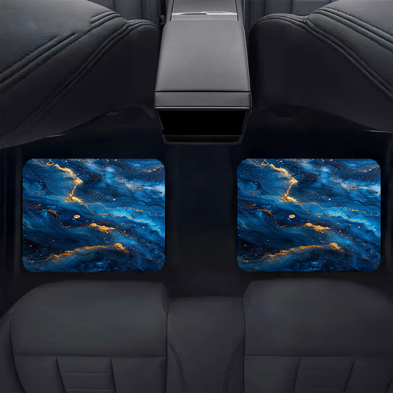 Temu Hot-Selling Universal Car Printed Floor Mats 7-Piece Set, Car-Specific Cup Mats 2-Piece Set, Jit One-Piece Drop Shipping