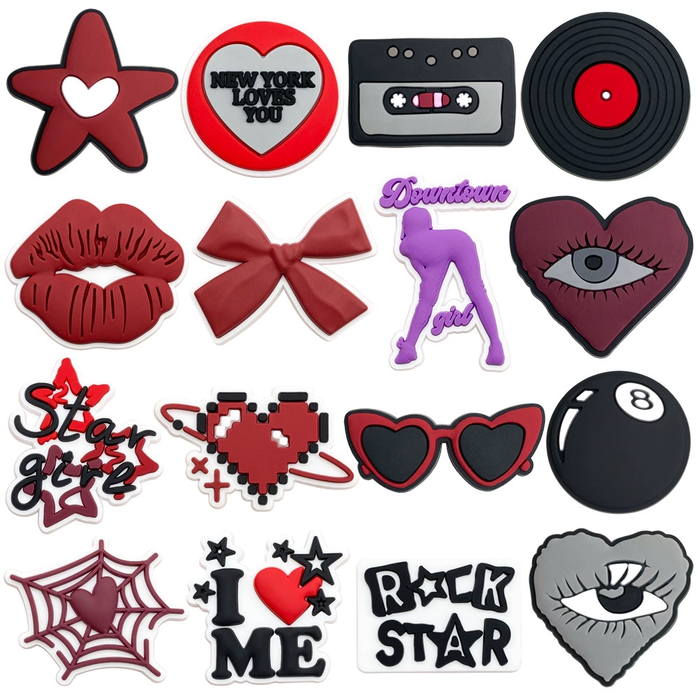 Set, accessory PVC, accessories, footwear buckle