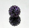 30 colors 10mm straight -hole full drill AB soft pottery drilling ball, fragrant Paradon double -hole white black red beads