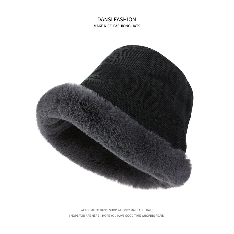 Nuovo cappello a prova di freddo nord-orientale per uomo Cappello da pescatore invernale per uomo Cappello in cotone peluche marea Cappello lavorato a maglia Cappello freddo Cappello a scodella per cappello da uomo_voghion.com