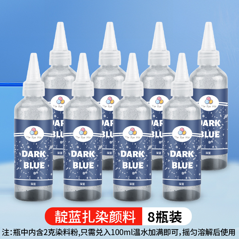 Juego de pigmentos de teñido anudado al por mayor de fábrica