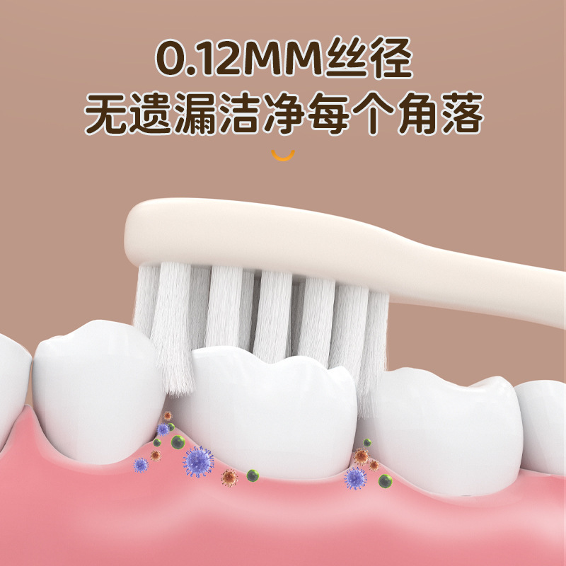 卡皮巴拉儿童牙刷软毛3-12岁以上宝宝卡通口腔清洁收纳盒装现货|undefined