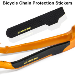 Road mountain bike chain protection sticker, rear fork sticker, frame protection sticker, leather chain cloth anti-scratch