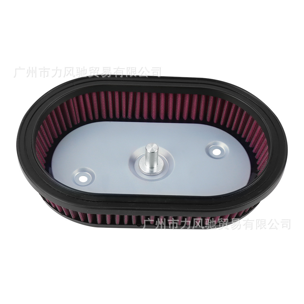 Para Harley Street Glide CVO FLHXSE modificado filtro de aire cartucho filtro de aire elíptico