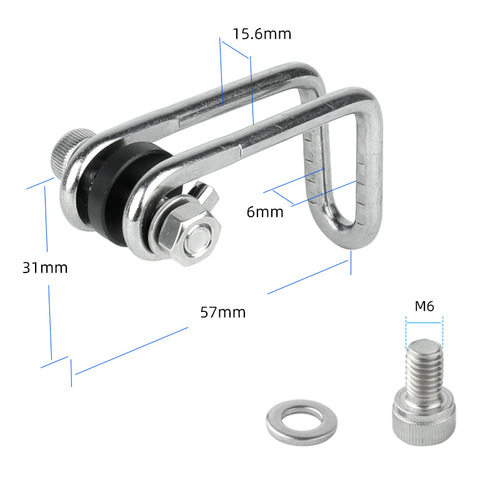 Road bicycle front fork light holder, headlight holder, light clip, code meter holder, cycling light bracket, cycling accessories