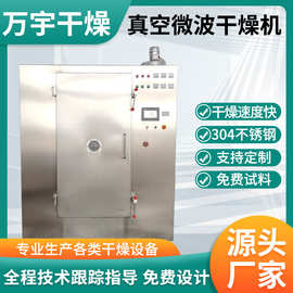 不锈钢微波真空干燥机木薯片静态低温烘干机菠萝干水果干烘干设备