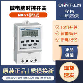 正泰 微电脑时控开关 NKG1 定时器 时间定时开关 路灯控制器