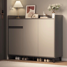 实木芯鞋柜家用门口入户靠墙玄关收纳柜多层楼道储物柜子简易鞋架