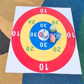 感统训练器材;画纸、画布;沙包/呼啦圈