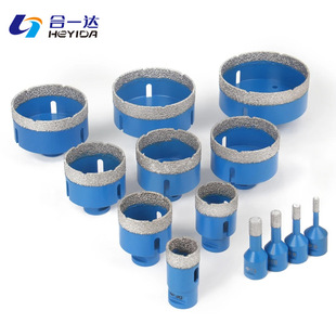 M14 Threaded 15mm Sand High Blue Brazing Hole Opener Dry Diamond Tile Marble Slate Ceramic Glass