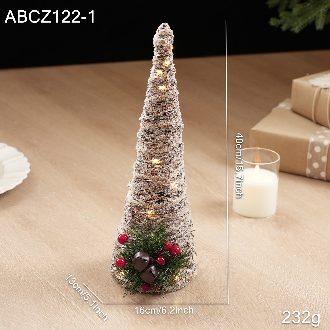 Navidad de hierro forjado muñeco de nieve árbol de Navidad alce regalos de polvo pegajoso cuerda de cáñamo brillante Navidad creativa decoración de ventanas de escritorio
