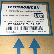 480vac 8.1kvar����electronicon ������ 276.526-603103 3x31uf