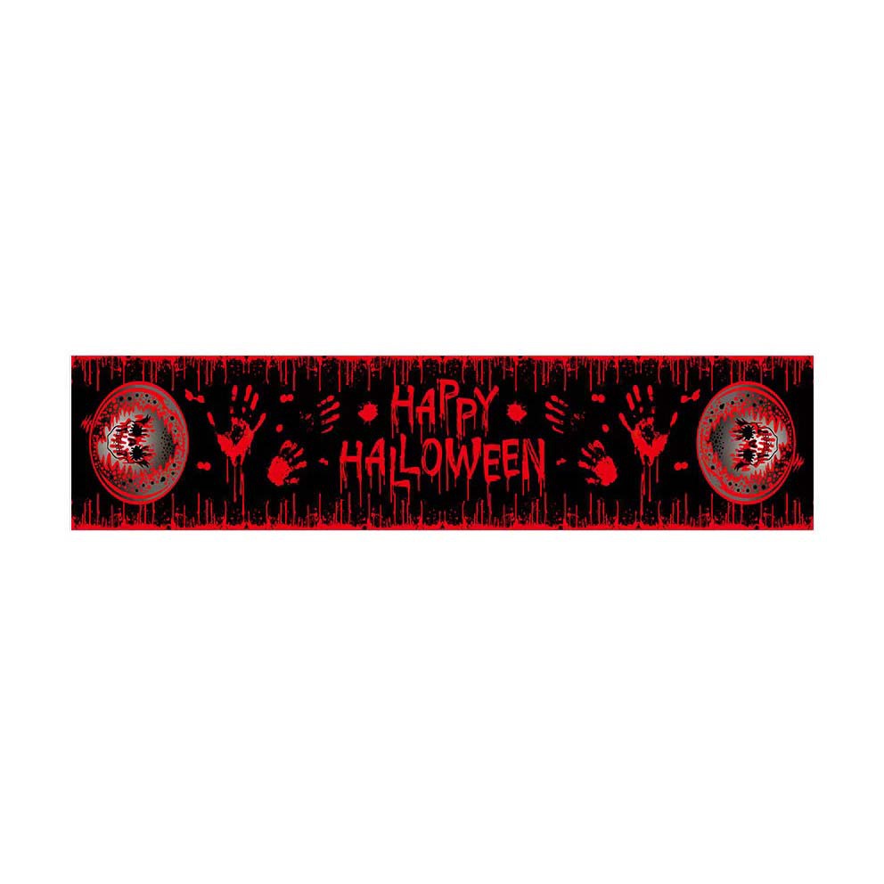Transfronterizo 2024 Amazon nuevo Halloween calabaza festivales lino tabla bandera tabla de mesa comedor tabla de té tabla de bandera