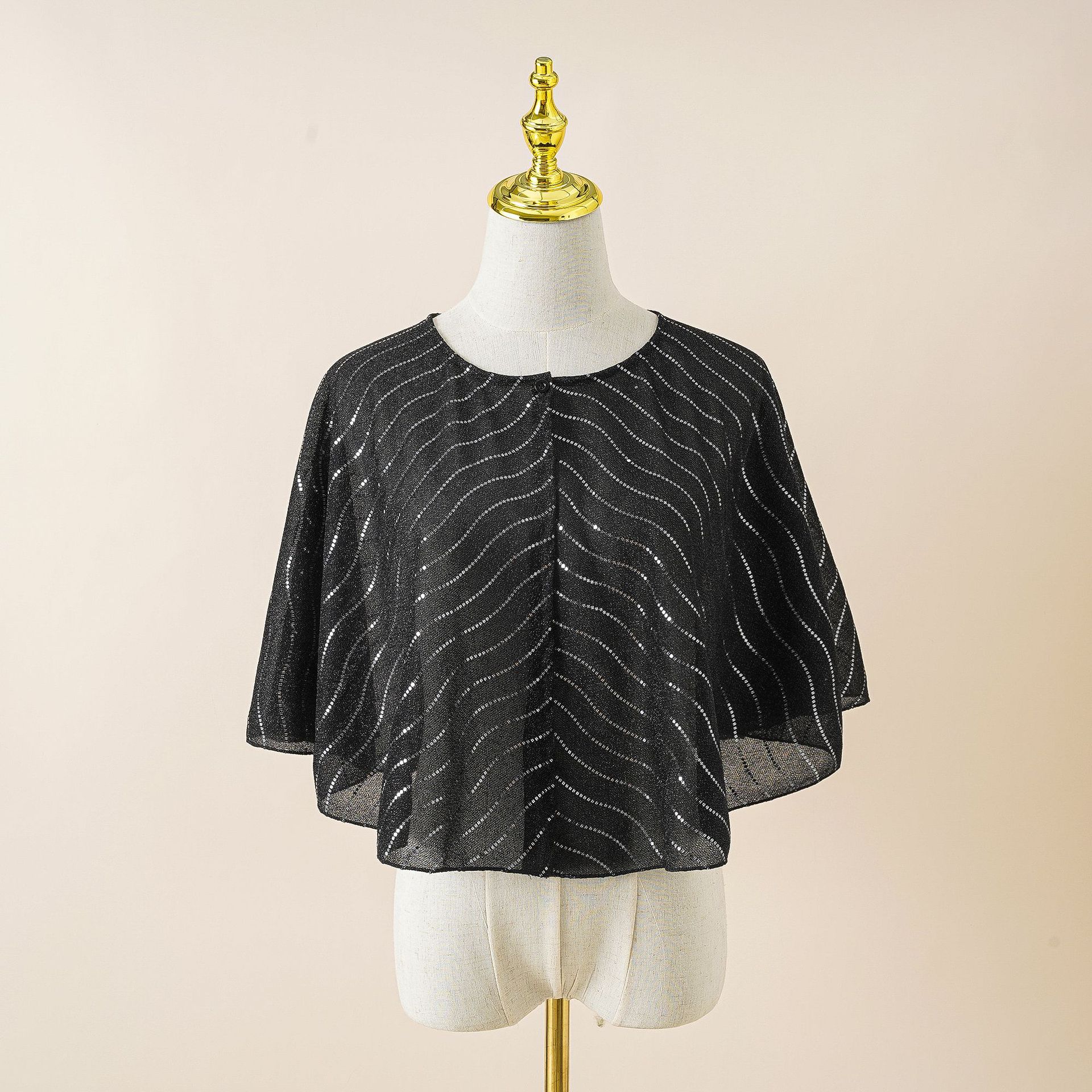 Chal corto de gasa las mujeres 2022 verano exterior a juego cheongsam falda cardigan Capa delgada nuevo chaleco moda