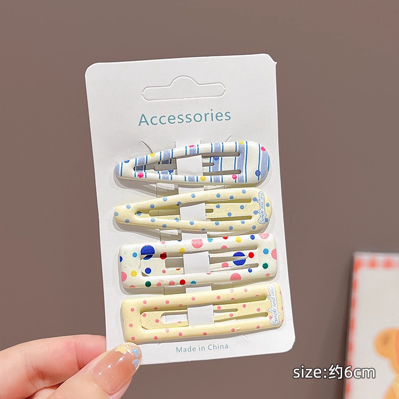 Dopamina color gota de agua bb clip clip para el cabello niña encantadora caricatura lateral frange broche clip para el cabello para niños accesorios para el cabello image 13
