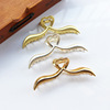 Brand elegant hairgrip, big crab pin, 11.5cm, simple and elegant design