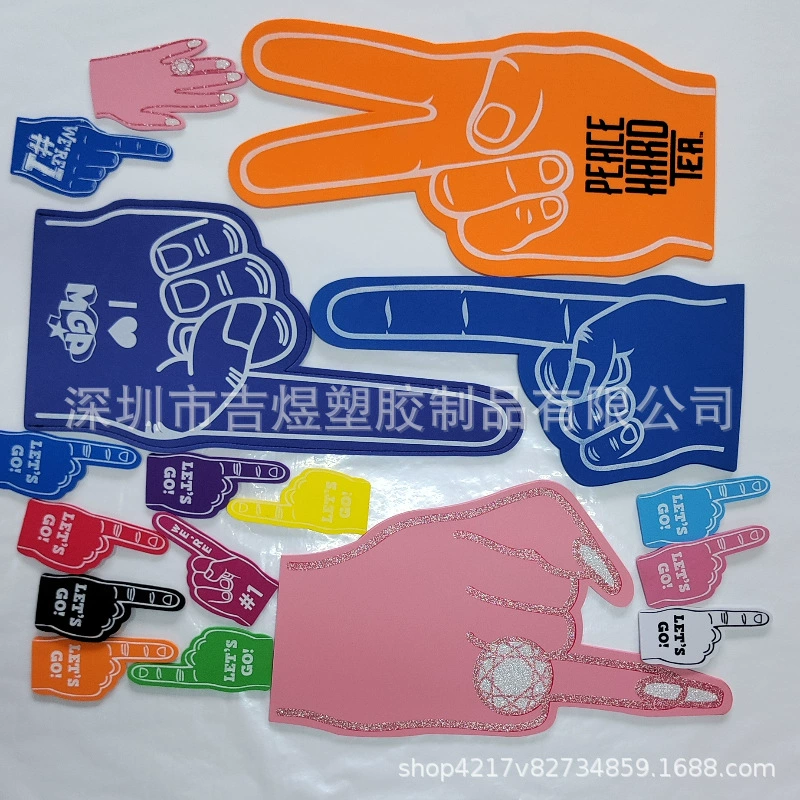 EVA подбадрические перчатки губчатые перчатки EVA Пальцы EVA ладони