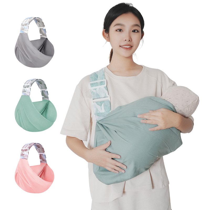 Suspender del bebé frente sosteniendo bebé niños salen simple un hombro ligero cuatro estaciones ahorro de mano de obra salir bebé sosteniendo gadget