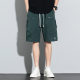 Source Factory Amazon Cross-Border Summer Thin Loose Straight Solid Color Casual Workwear Five-Point Pants Men's Thin Style