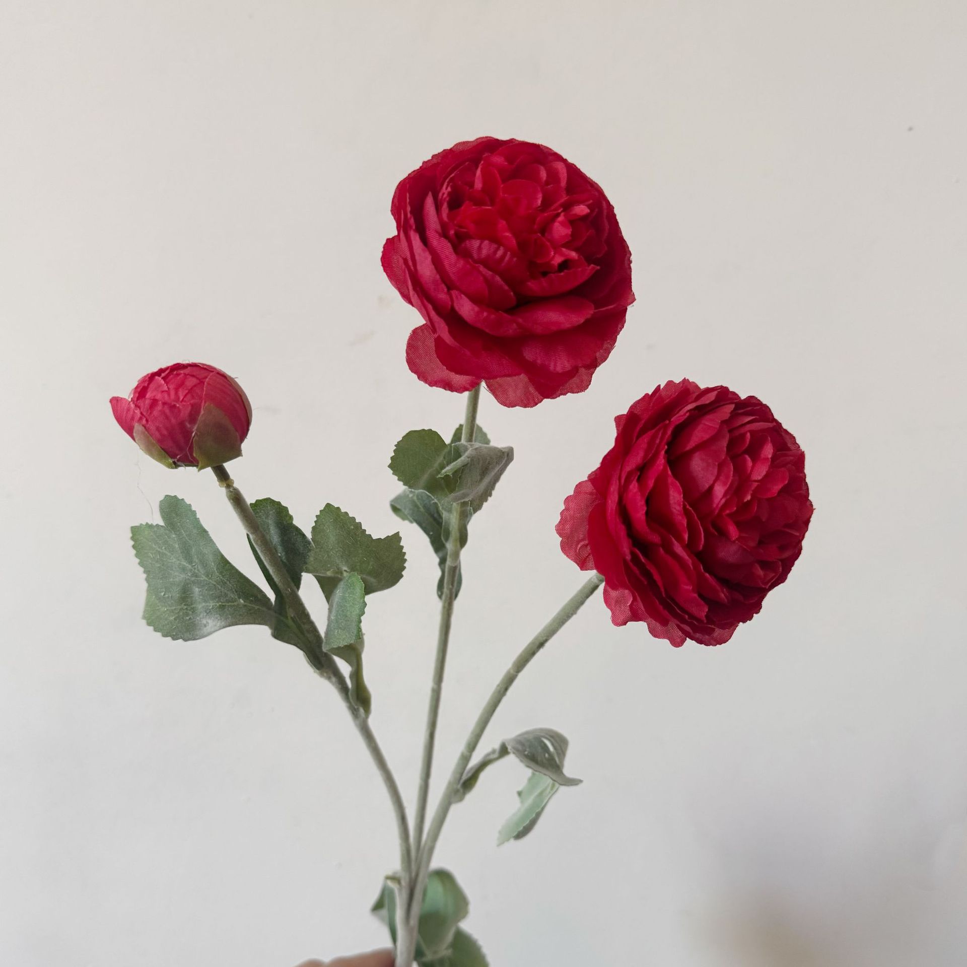 Qianzi Lotus flor artificial peonía flor artificial Nordic simple hogar sala de estar mesa de comedor decoración floral fábrica al por mayor