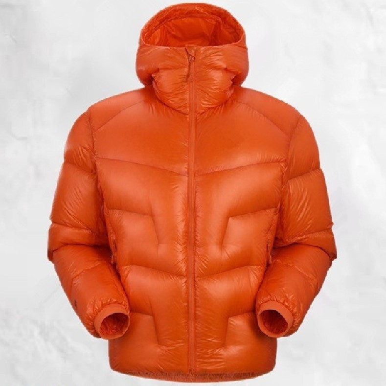 太阳石同款5000GT鹅绒服户外运动雪山加厚天池蓝羽绒服男|undefined