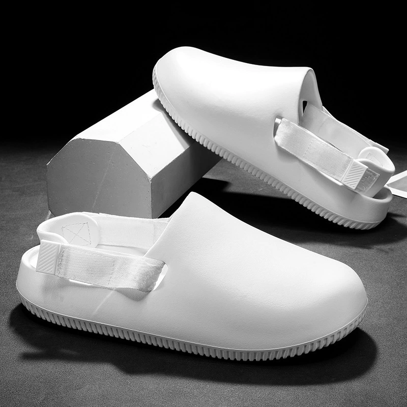 Мужская летняя новая трансграничная мода повседневная большая кокосовая обувь на улице