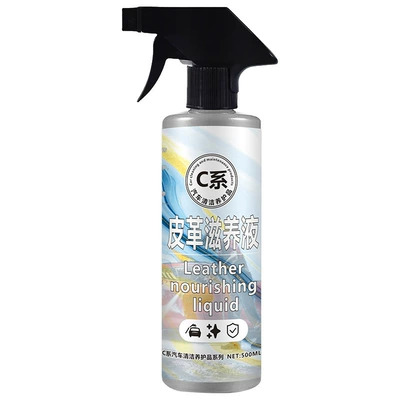 Hongpengfa Care Solution Leather Nourishing Liquid Car Leather Polish Furniture Cleaner Interior Maintenance Agent