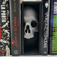 Новые книги-закладки с черепом, держатели для книг в виде черепа, 3D-печатные украшения для дома, настольный декор