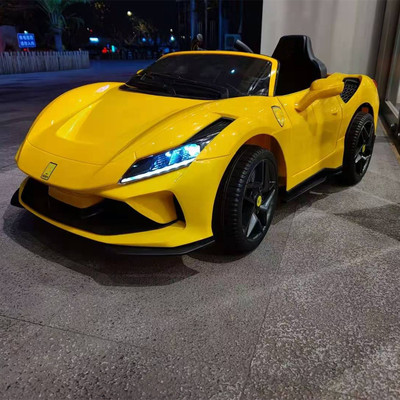 新款儿童电动车四轮可坐人越野车汽车双驱动遥控孩子宝宝童车|ru