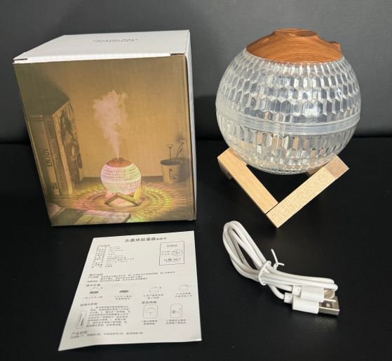 Transfronterizo mayorista casero perfumado humidificador de pájaro de escritorio niebla USB lámpara de noche humidificador de quemadura seca