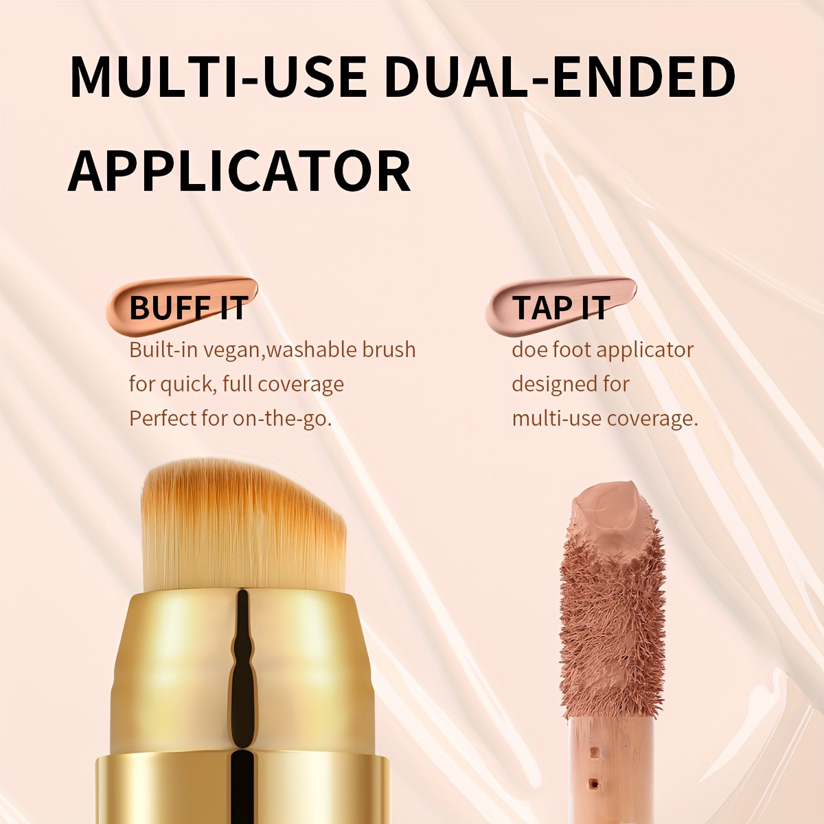 USHAS Cross-Border Spot Maquillaje Base Liquid Combination Set impermeable sin quitar el maquillaje para aclarar el tono de la piel FS449FA + B