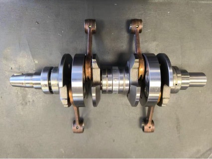 DLA 550 model airplane engine accessories: Igniter FA-H-2, crankshaft, high-voltage coil