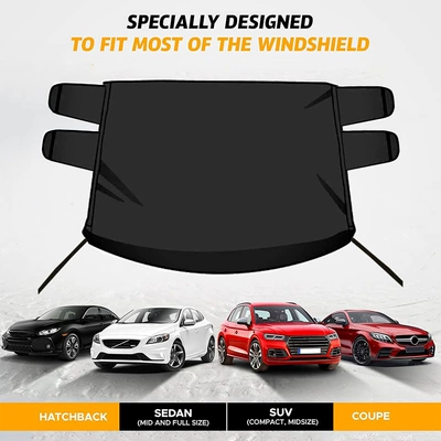 PVC Waterproof Windshield – Musuo Car snow shield