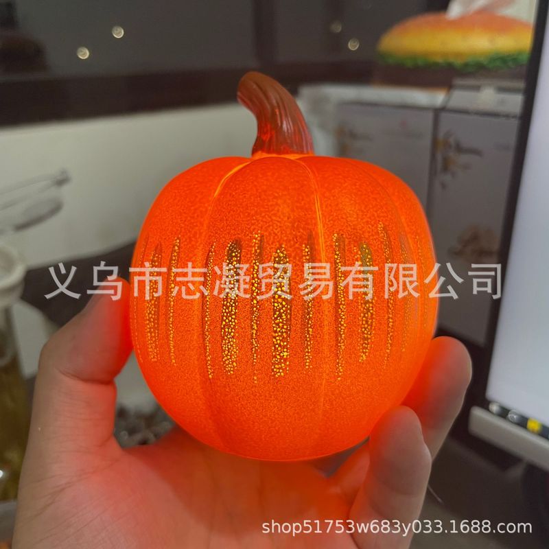 跨境新款Twinkle Light Pumpkins闪闪发光的南瓜家居摆件|undefined