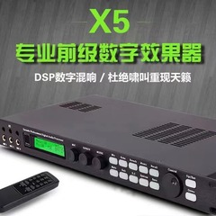 X 5専門の前段効果器DSPデジタル残響KTVマイクのハウリング防止プロセッサ