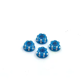 Гайки M4 с насечкой самоконтрящиеся D3/D4