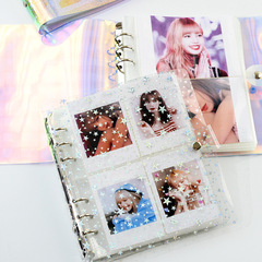 Wholesale supply of starry, large-capacity 6-pocket insert-style photo albums, 3-inch photo albums, scrapbooks, and star-chasing items.