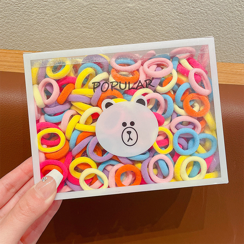 子供用ゴムバンド、かわいいベビーヘッドバンド、髪を傷つけない、高弾性と耐久性、ゴムバンド、女の子用ヘアアクセサリー、女の子用ヘアゴム|undefined