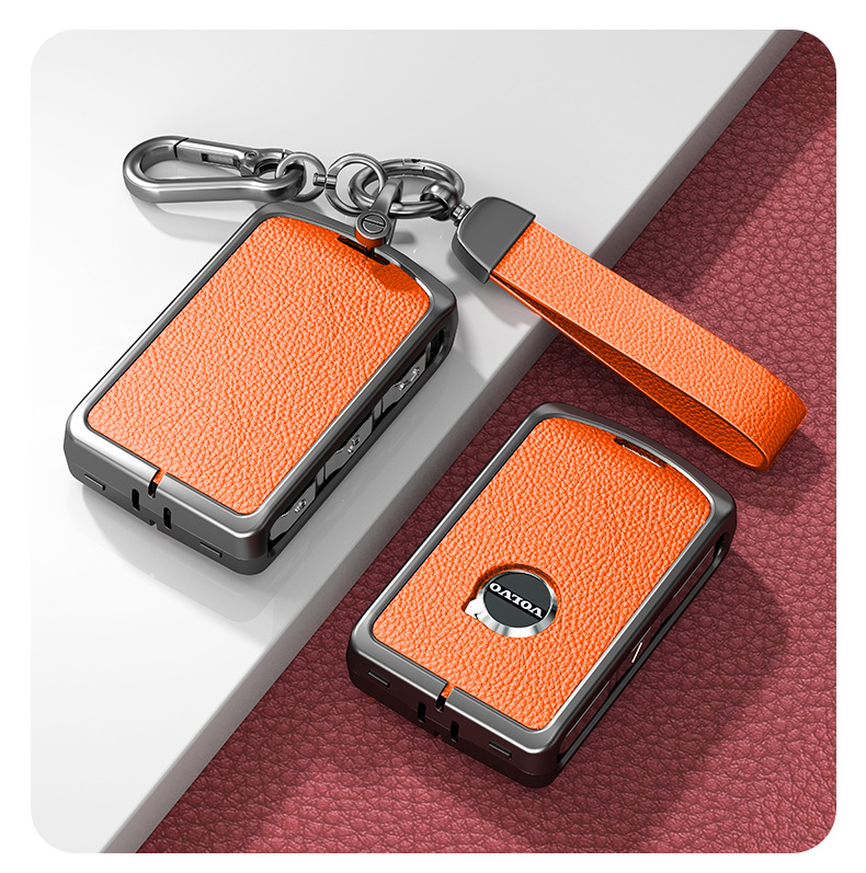 For Volvo key case new xc60/xc40/s60/s90/xc90/v60/v90 protective case buckle men