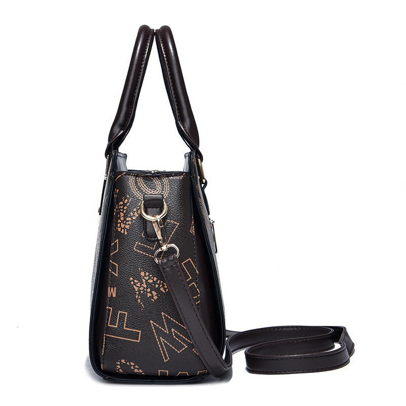Classic Tote Bag, New Fashion Printed Mother-and-child Bag, Large-capacity Shoulder And Crossbody Bag For Middle-aged Mothers._voghion.com