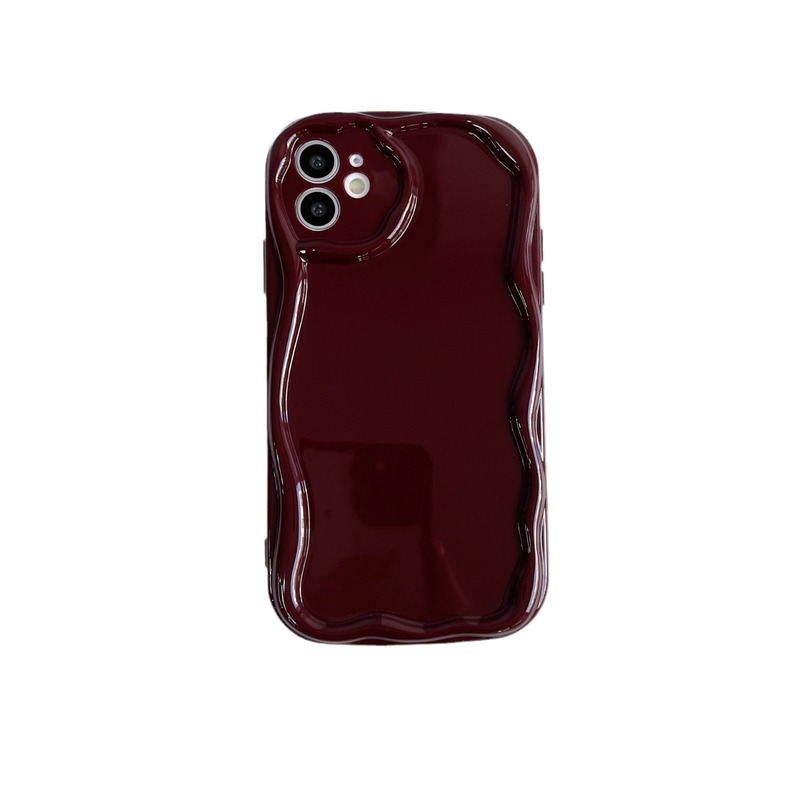 透明新TPUクリームケースはアップル11携帯電話保護カバークリームシンプルスタンド携帯ケースに適している|undefined