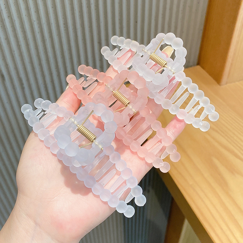 Celebridad de Internet 2021 nuevo baño lindo horquilla clip de pelo hembra espalda Cabeza horquilla clip de tocado temperamento tiburón clip